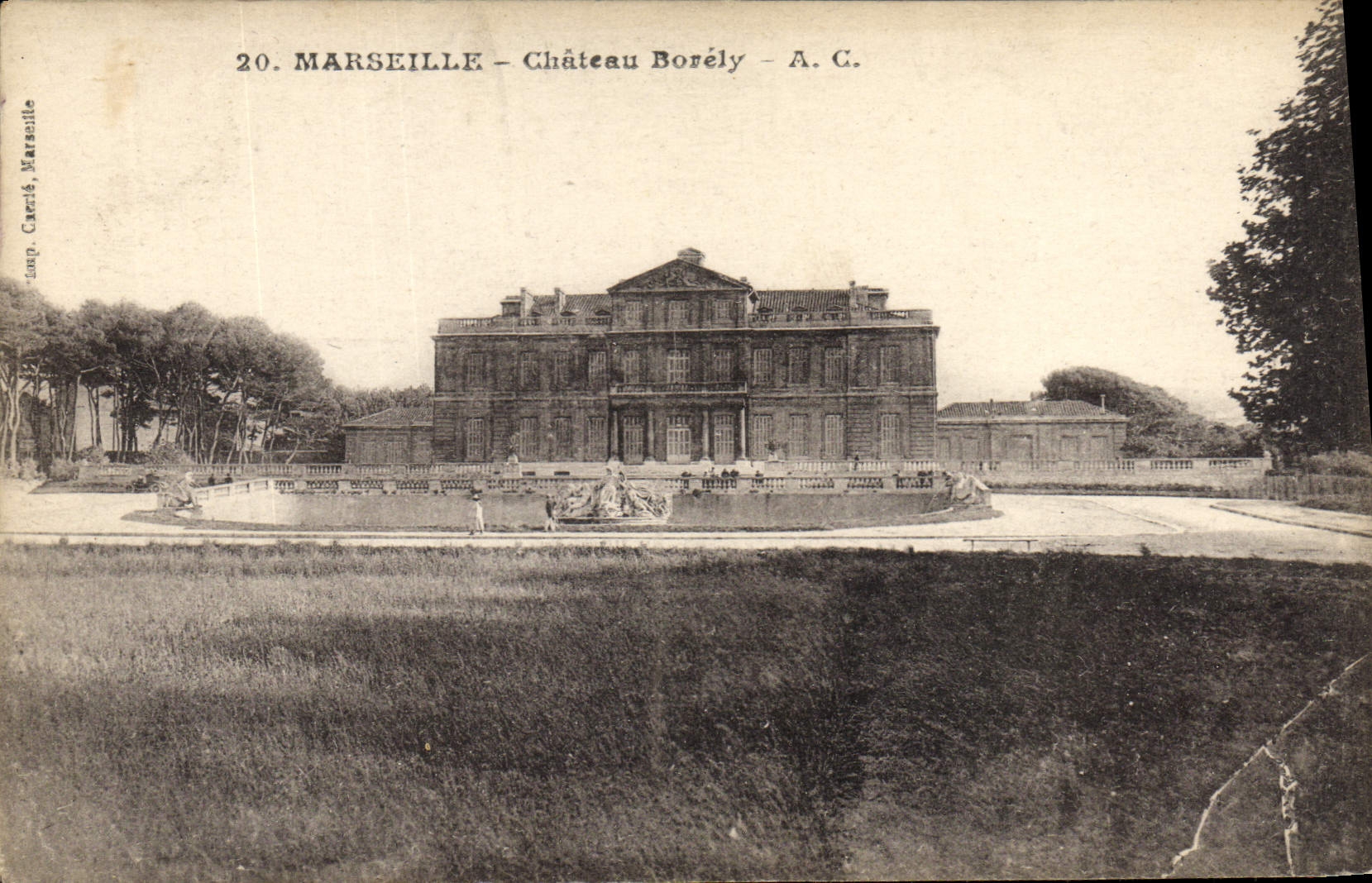 CPA Marseille Chateau Borely
