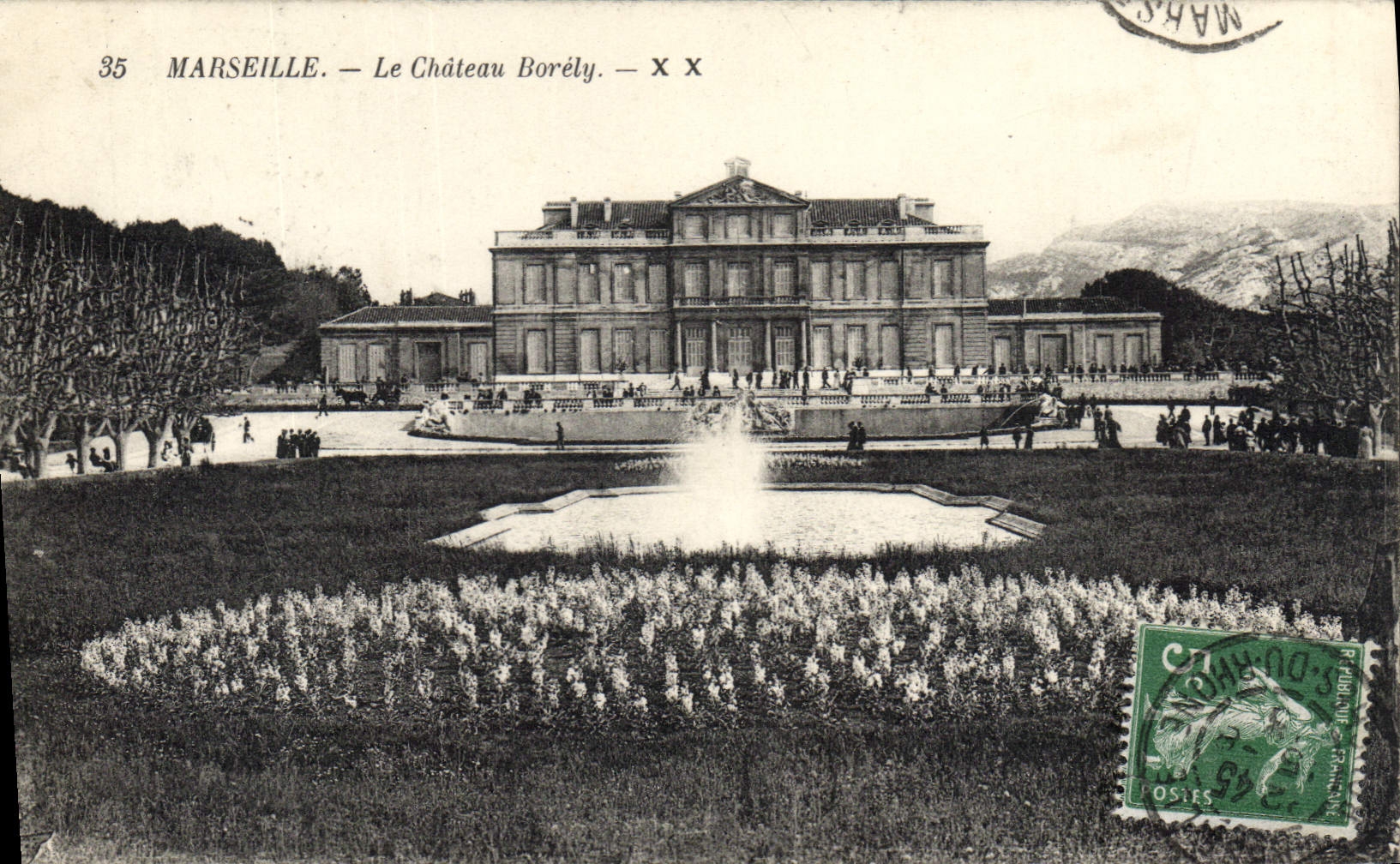 CPA Marseille Chateau Borely