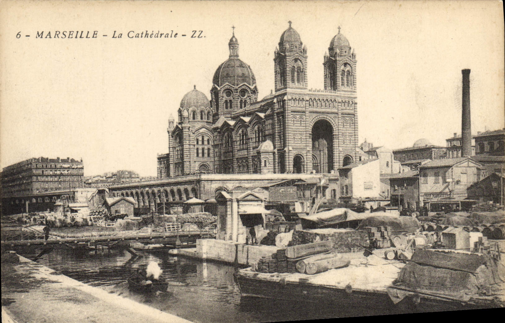 CPA Marseille La Cathedrale