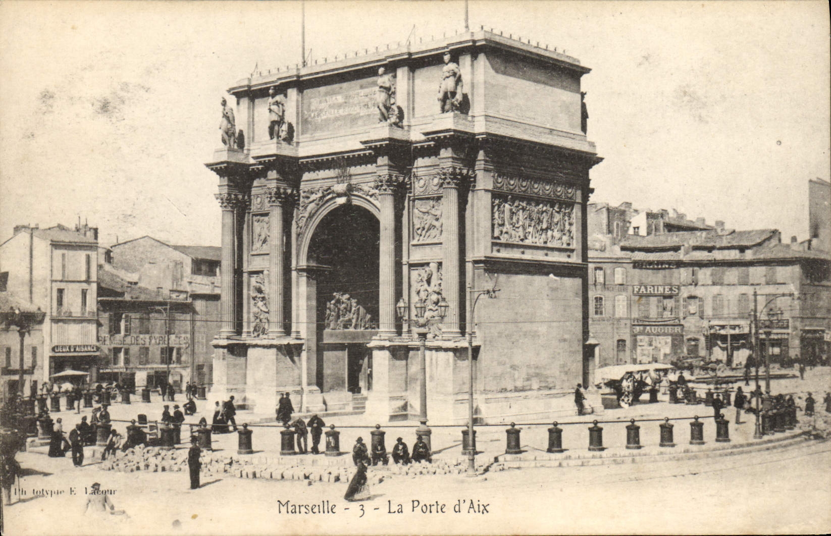 CPA Marseille La Porte d'Aix