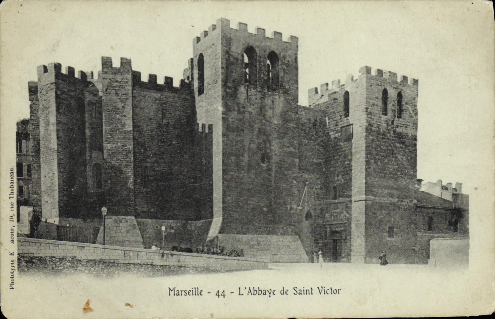 CPA Marseille Abbaye de Saint Victor 