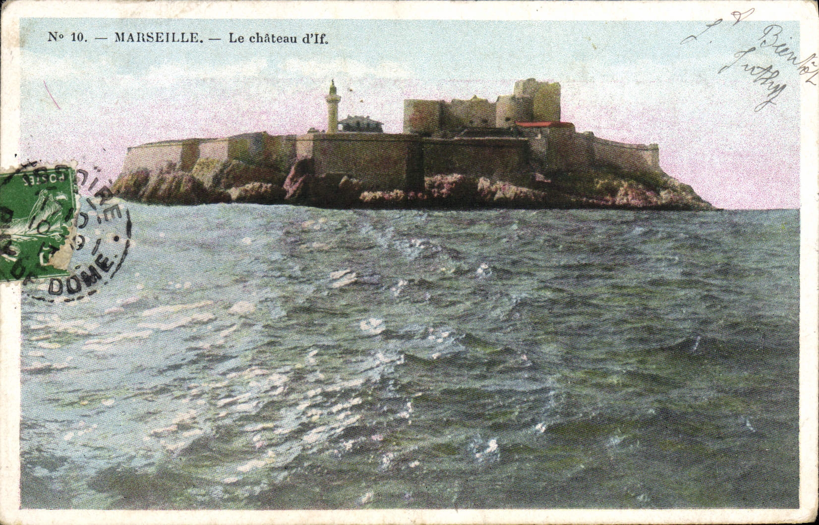 CPA Marseille Le chateau d'If