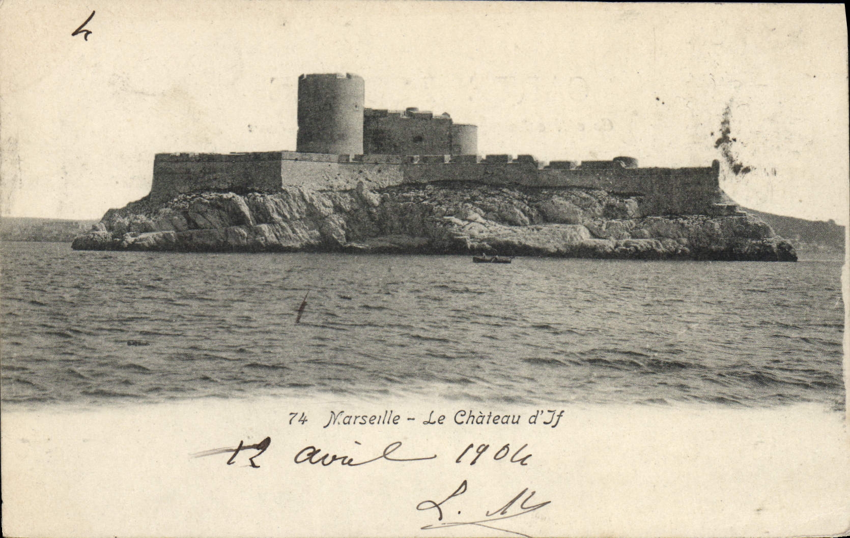 CPA Marseille Le chateau d'If