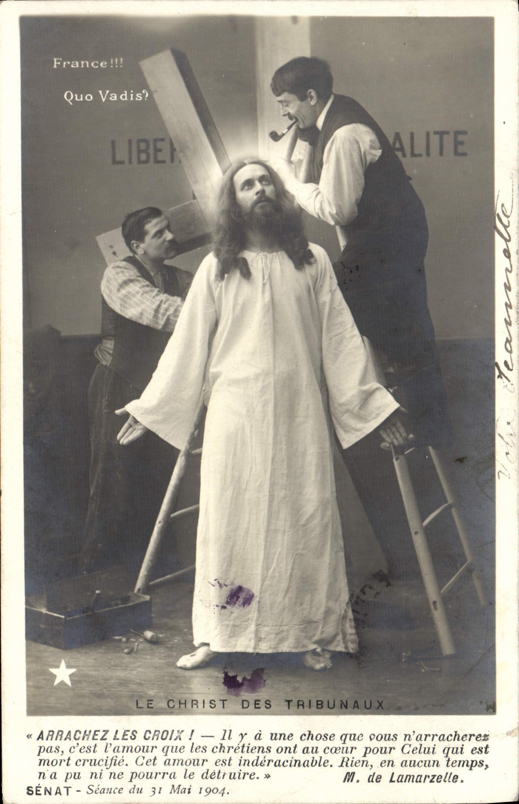 CPA Le Christ des Tribunaux 