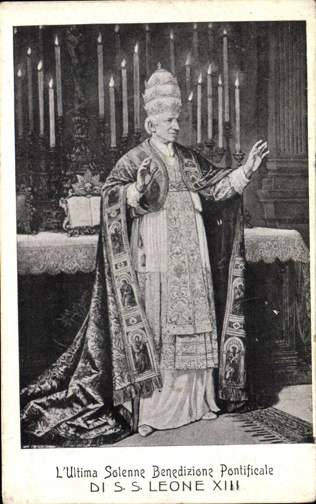 VINTAGE POSTCARD Pope Leone XIII