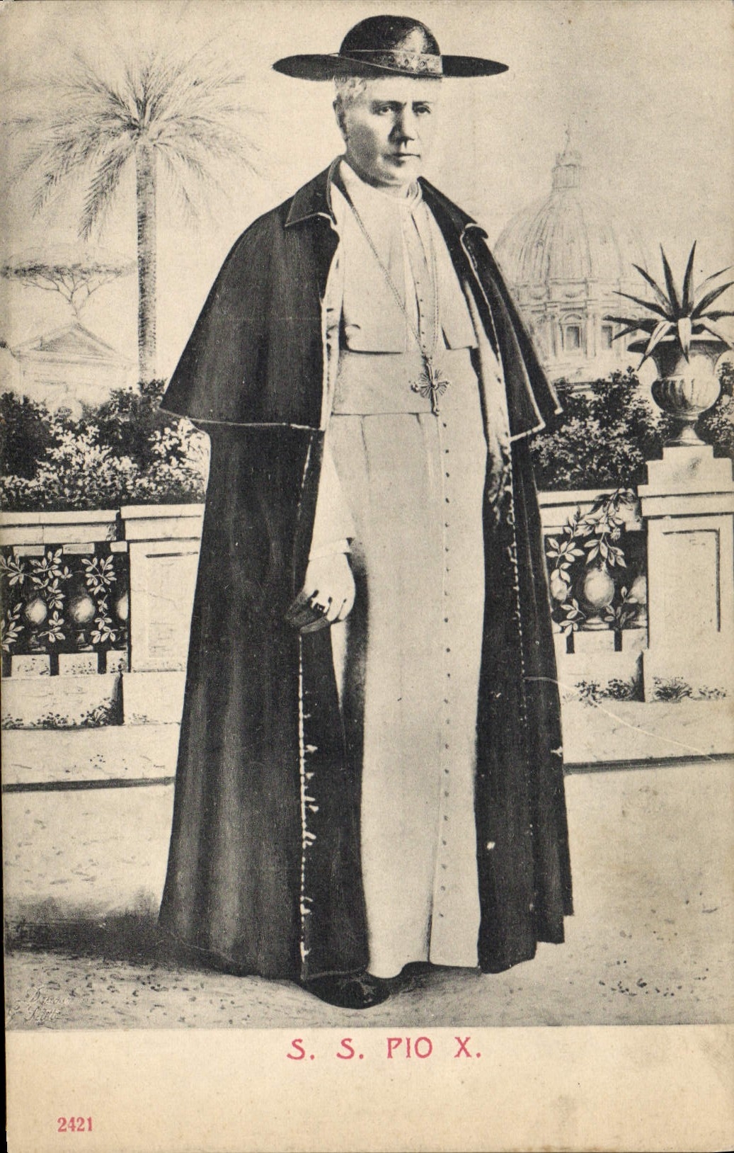 CPA Pape SS Pio X