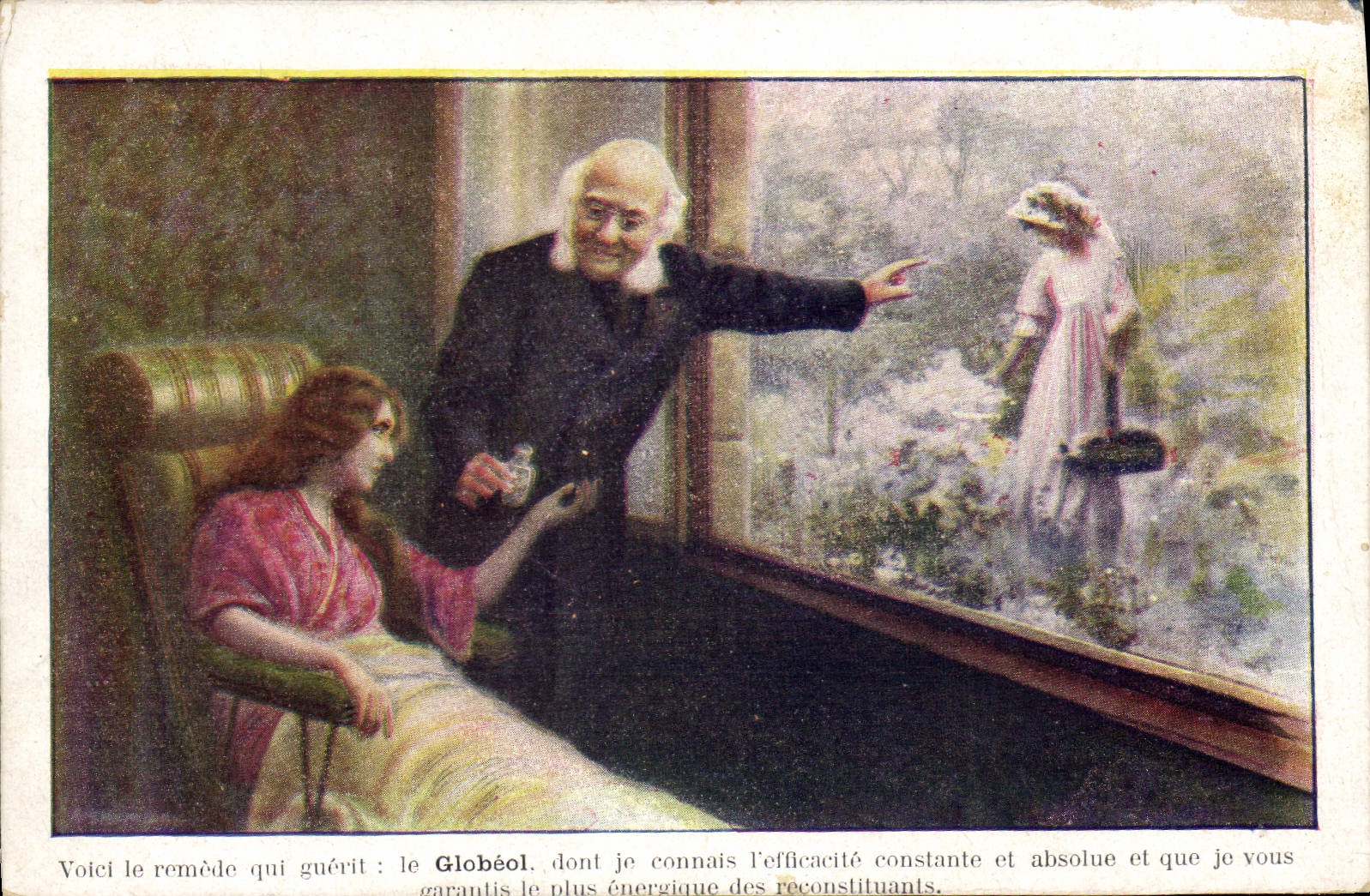 VINTAGE POSTCARD Reconstituting Globeol