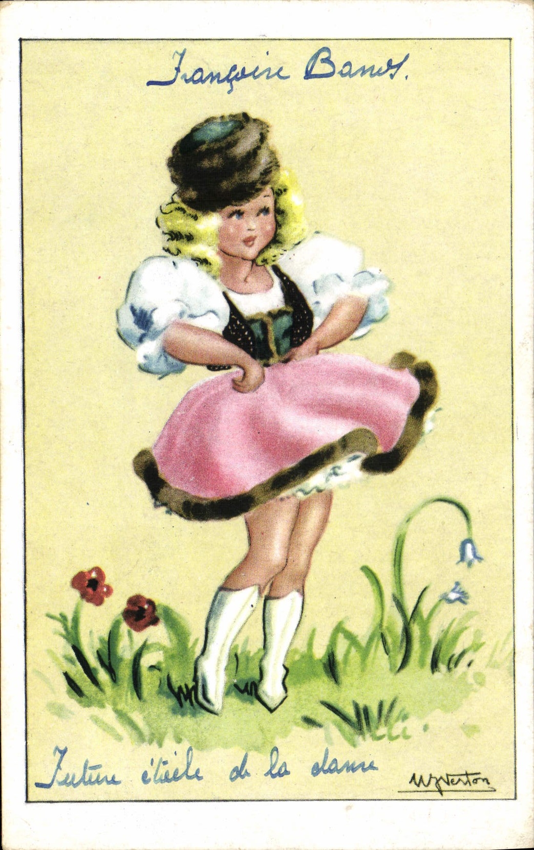 CPA Fantaisie Illustrateur Enfant