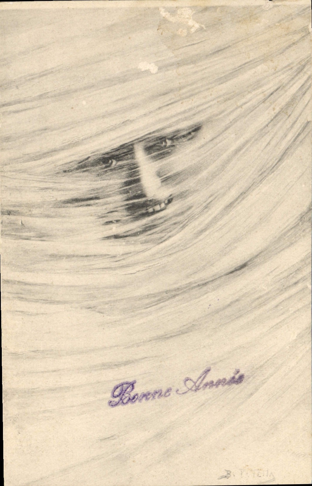 CPA Fantaisie Illustrateur Femme