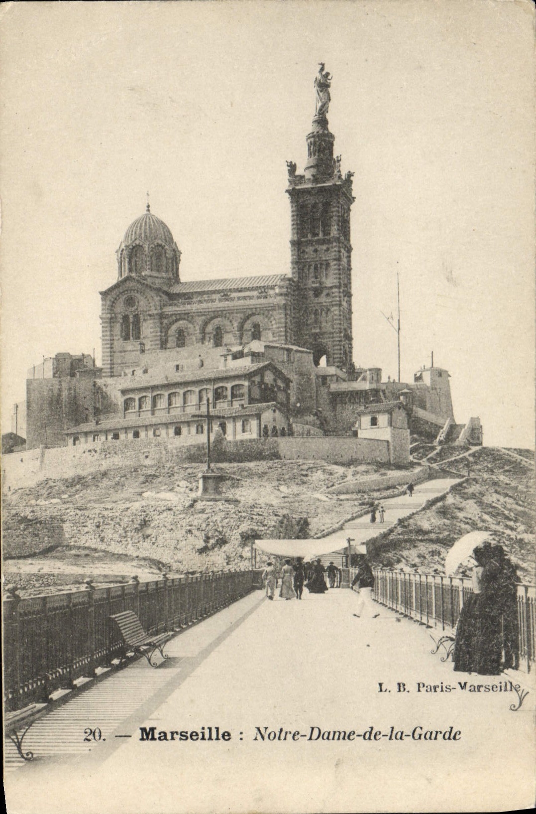 CPA Marseille Notre Dame de la Garde