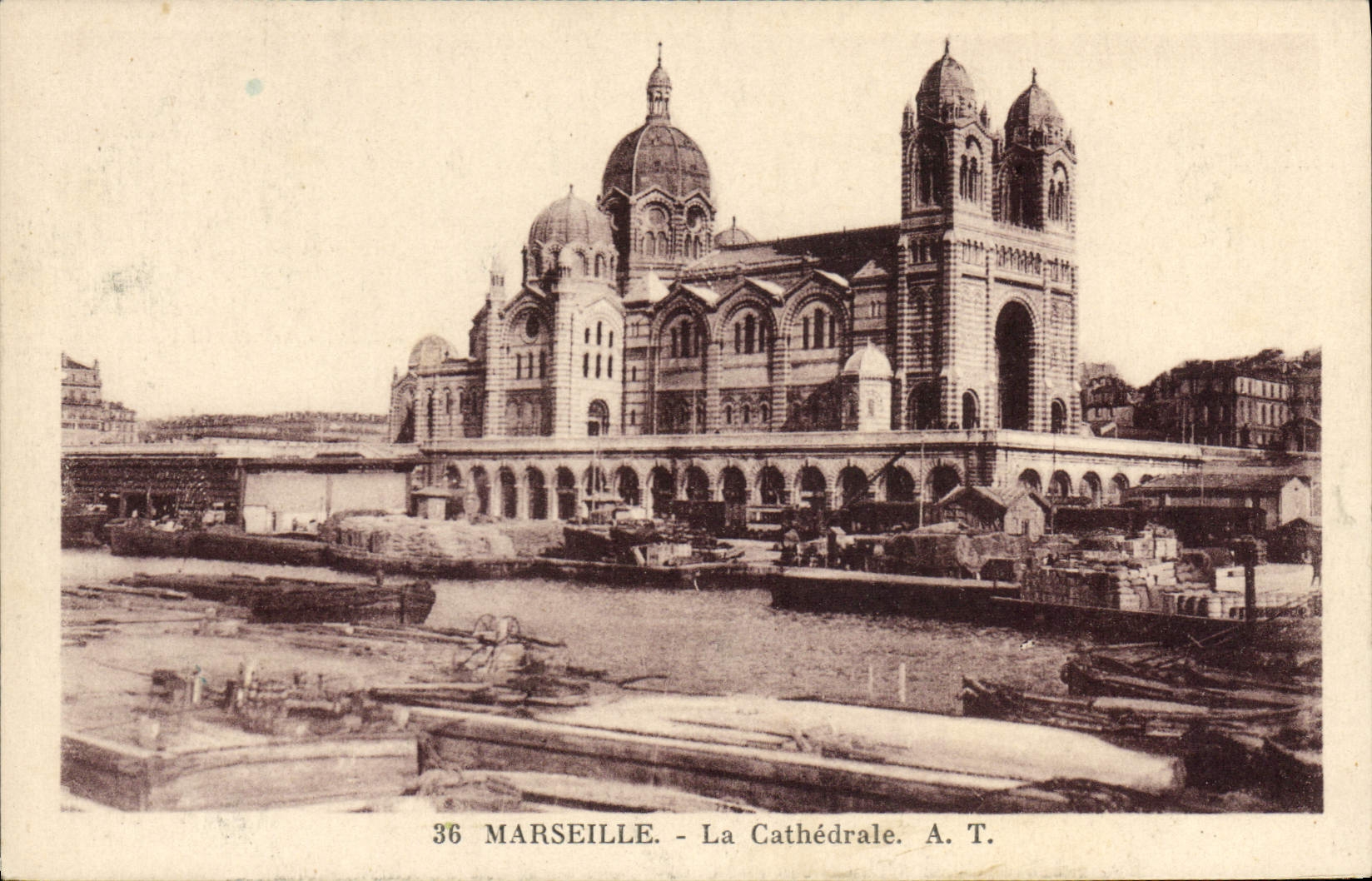 CPA Marseille La cathedrale
