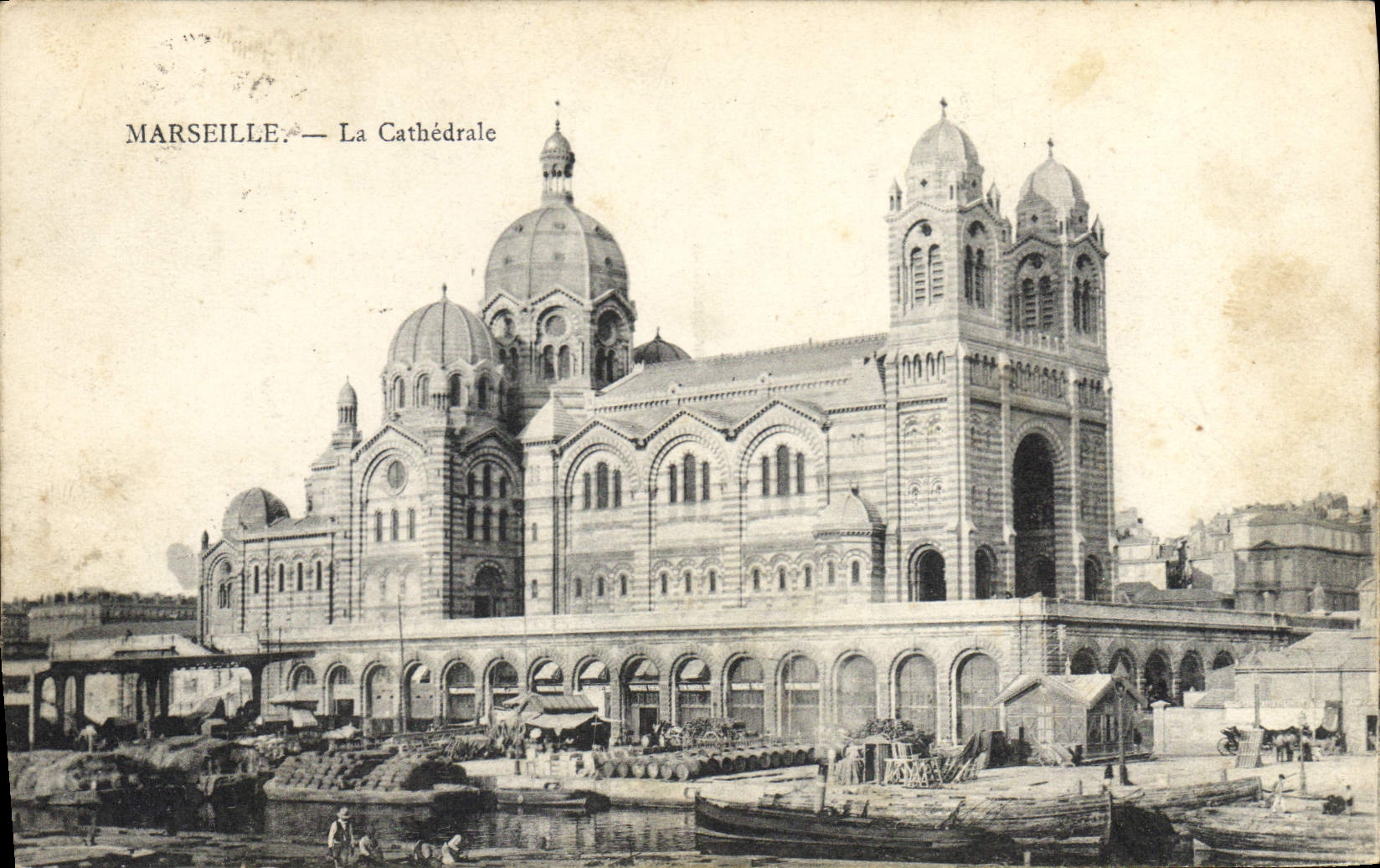 CPA Marseille La Cathedrale