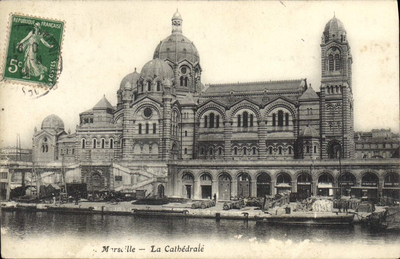CPA Marseille La Cathedrale