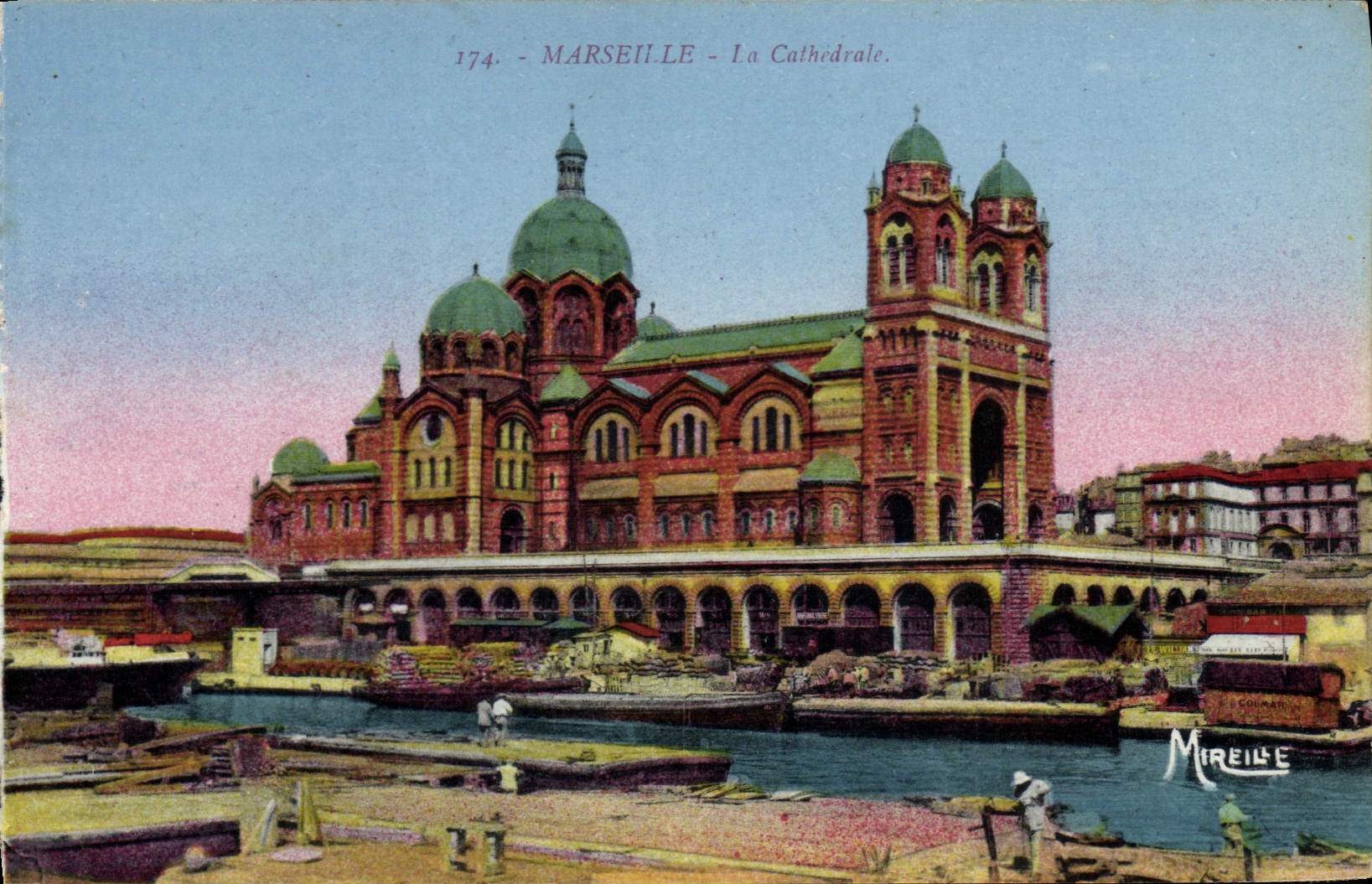 CPA Marseille La Cathedrale