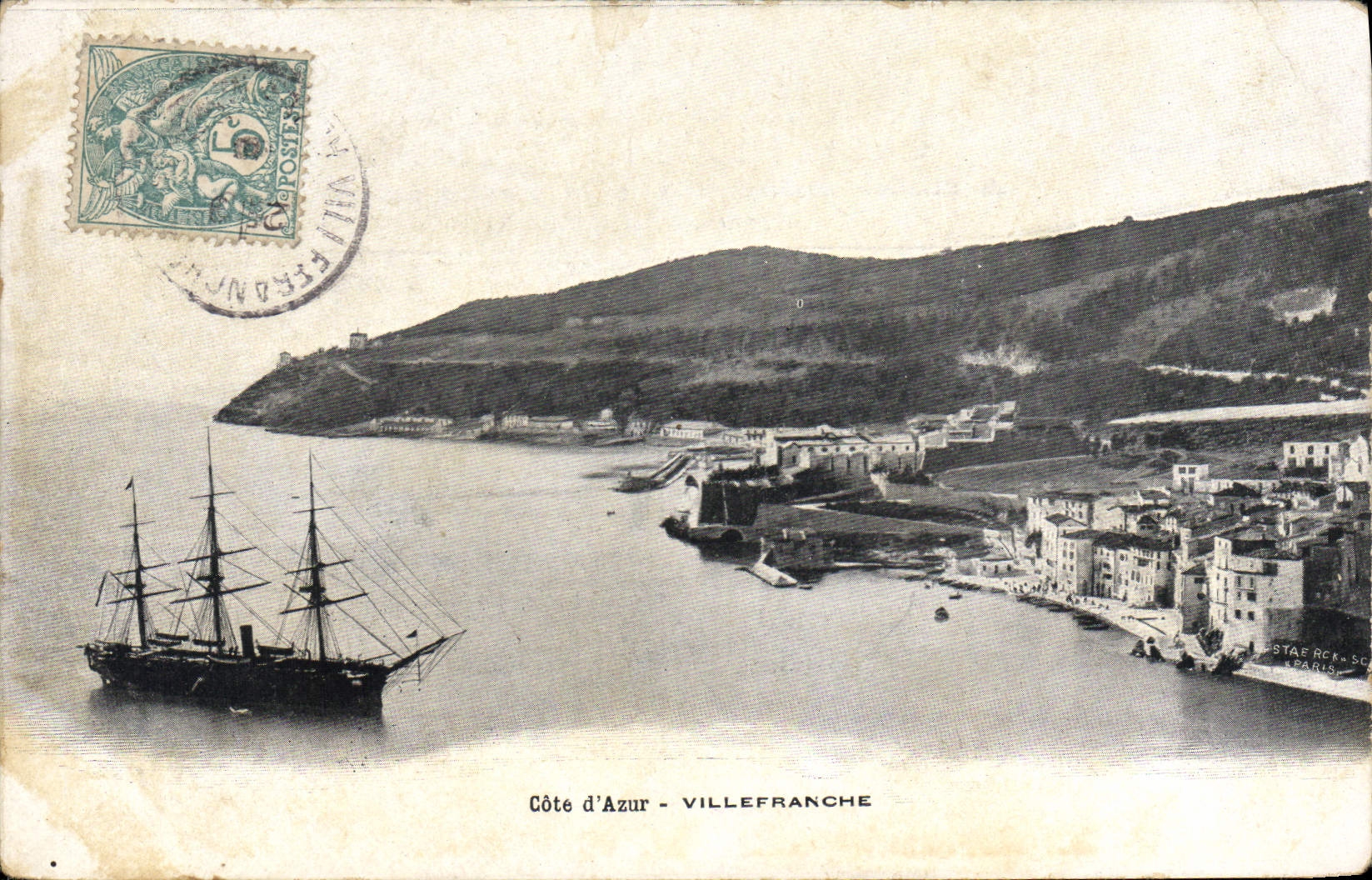 CPA Villefranche Sur Mer Bateau