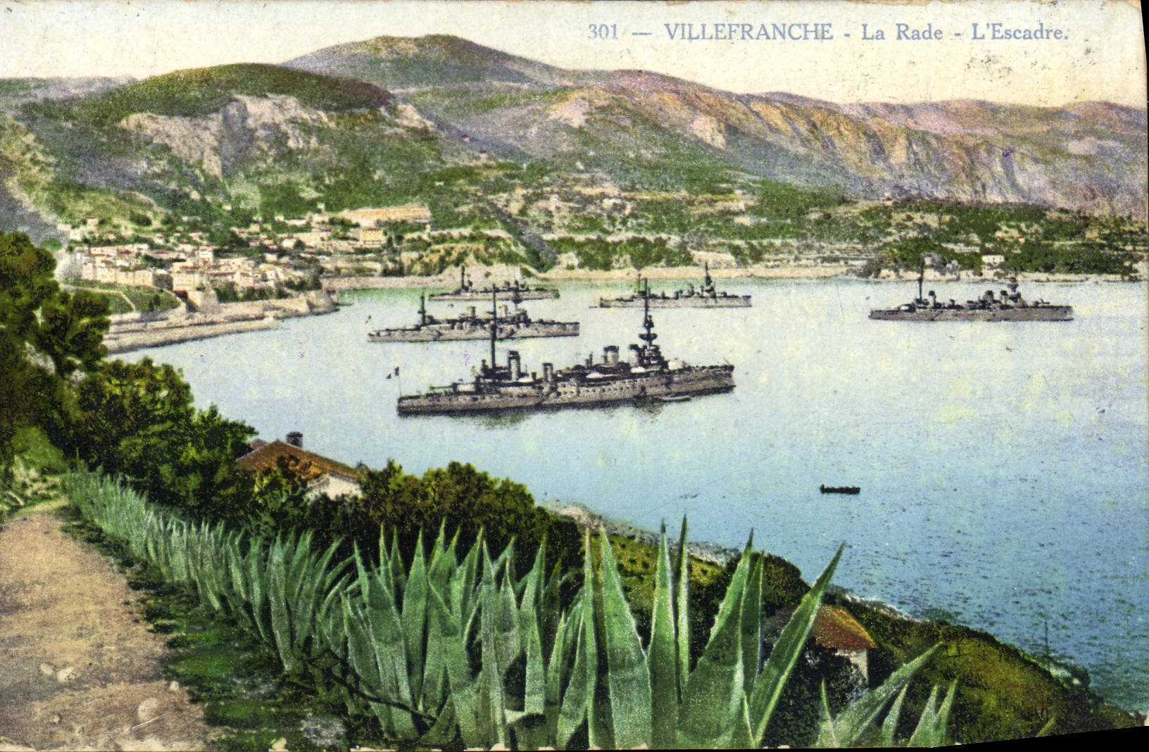 CPA Villefranche La Rade L'escadre Bateaux