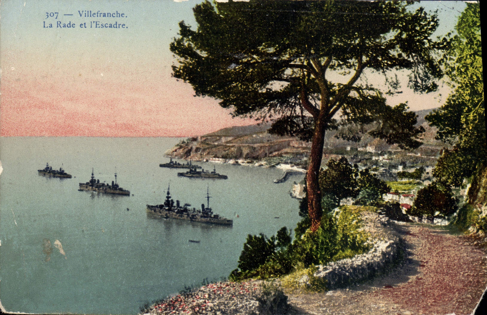 CPA Villefranche La Rade et l'Escadre Bateaux
