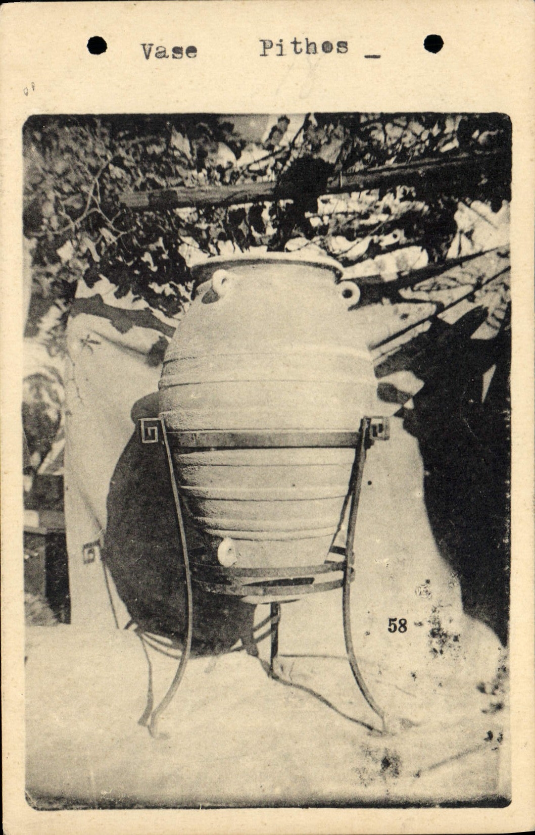 CPA Vase Pithos Vallouris