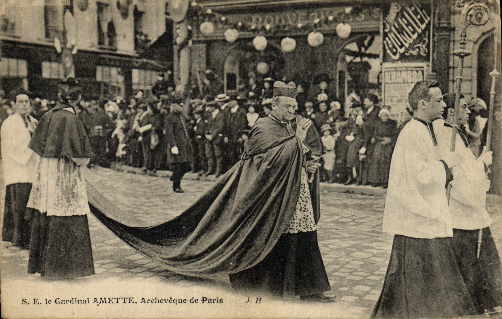 CPA SE le cardinal Amette Archeveque de Paris 