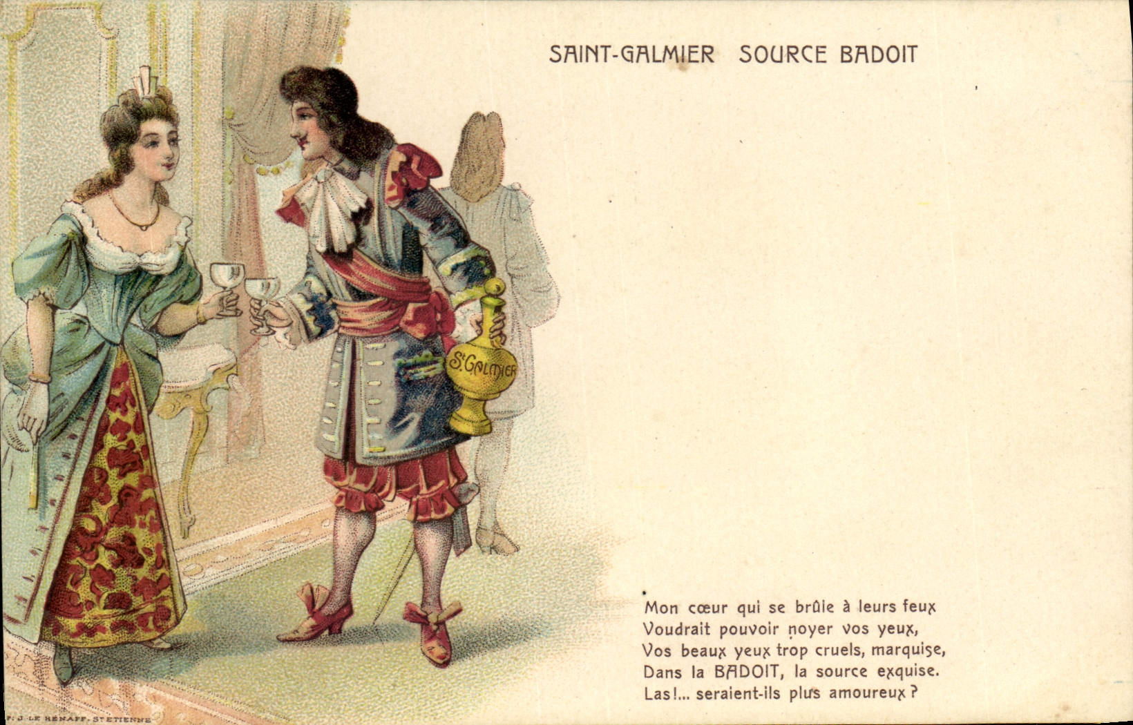 CPA Saint Galmier Source Badoit 