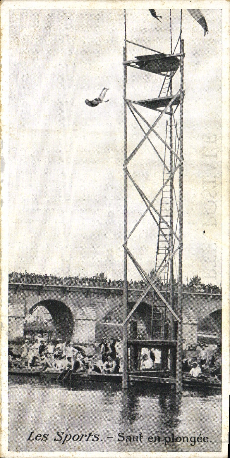 CPA Plongeon Saut en plongee