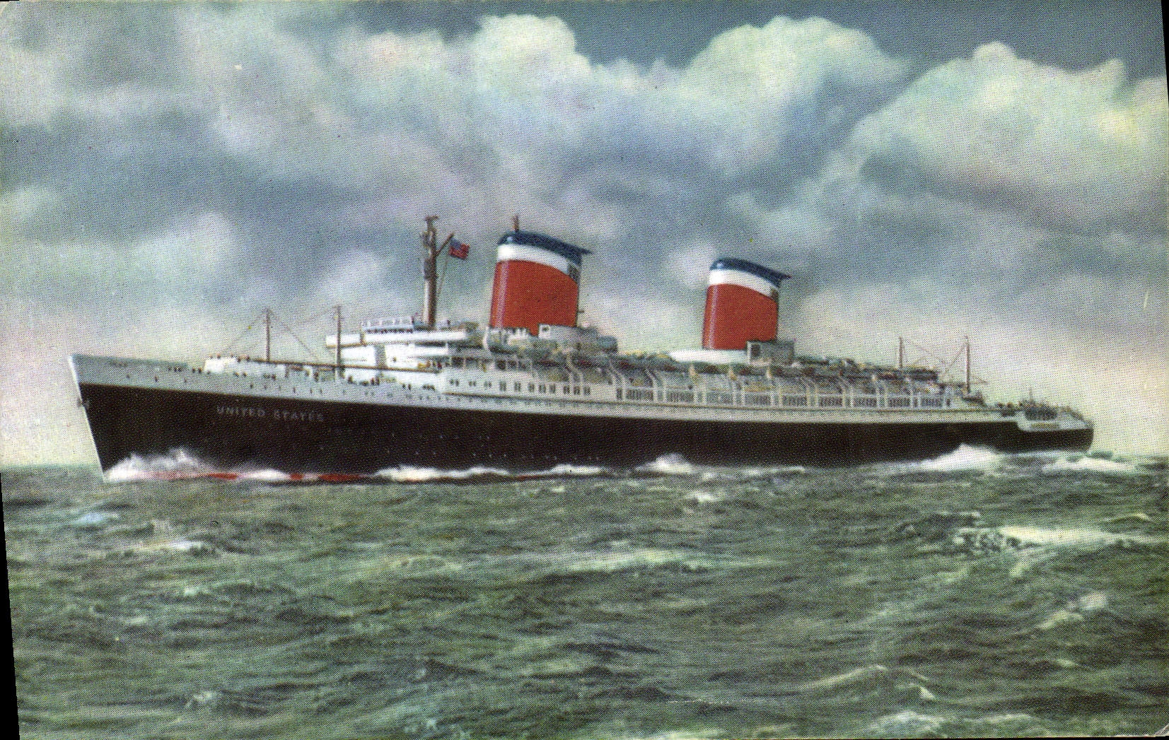 MODERN CARD Boat Steamer S United States