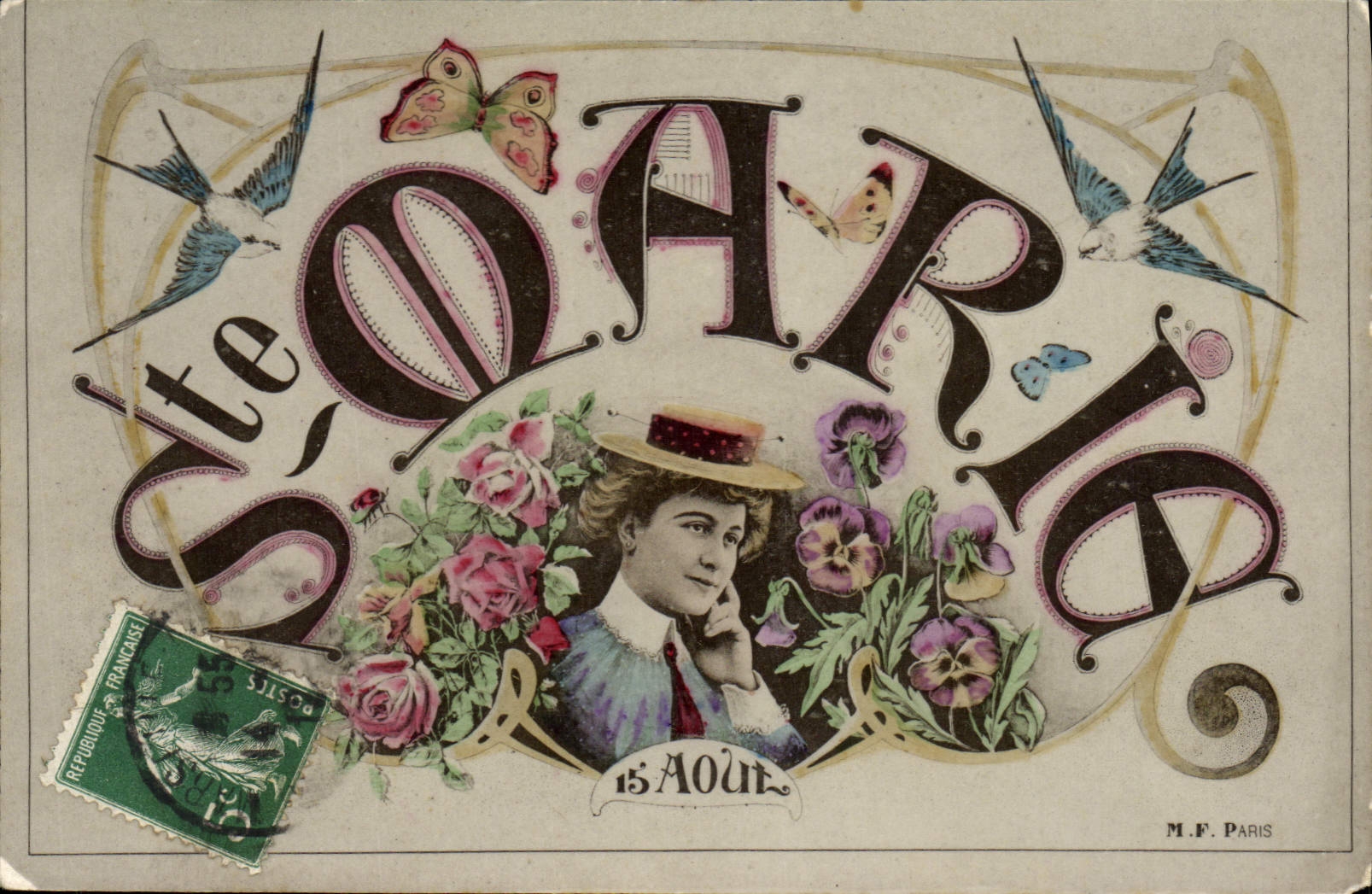 CPA Prenom Marie 