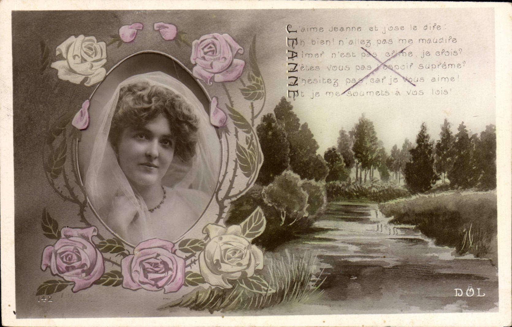 CPA Prenom Jeanne