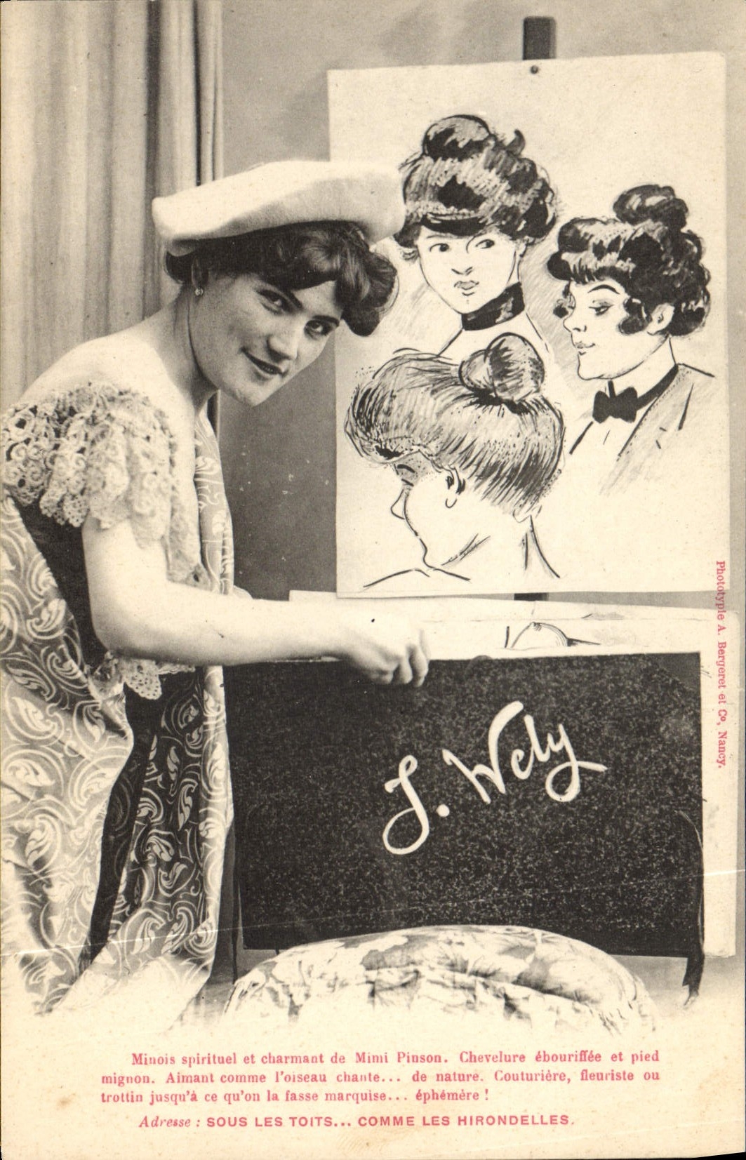 CPA Fantaisie Illustrateur Femmes 