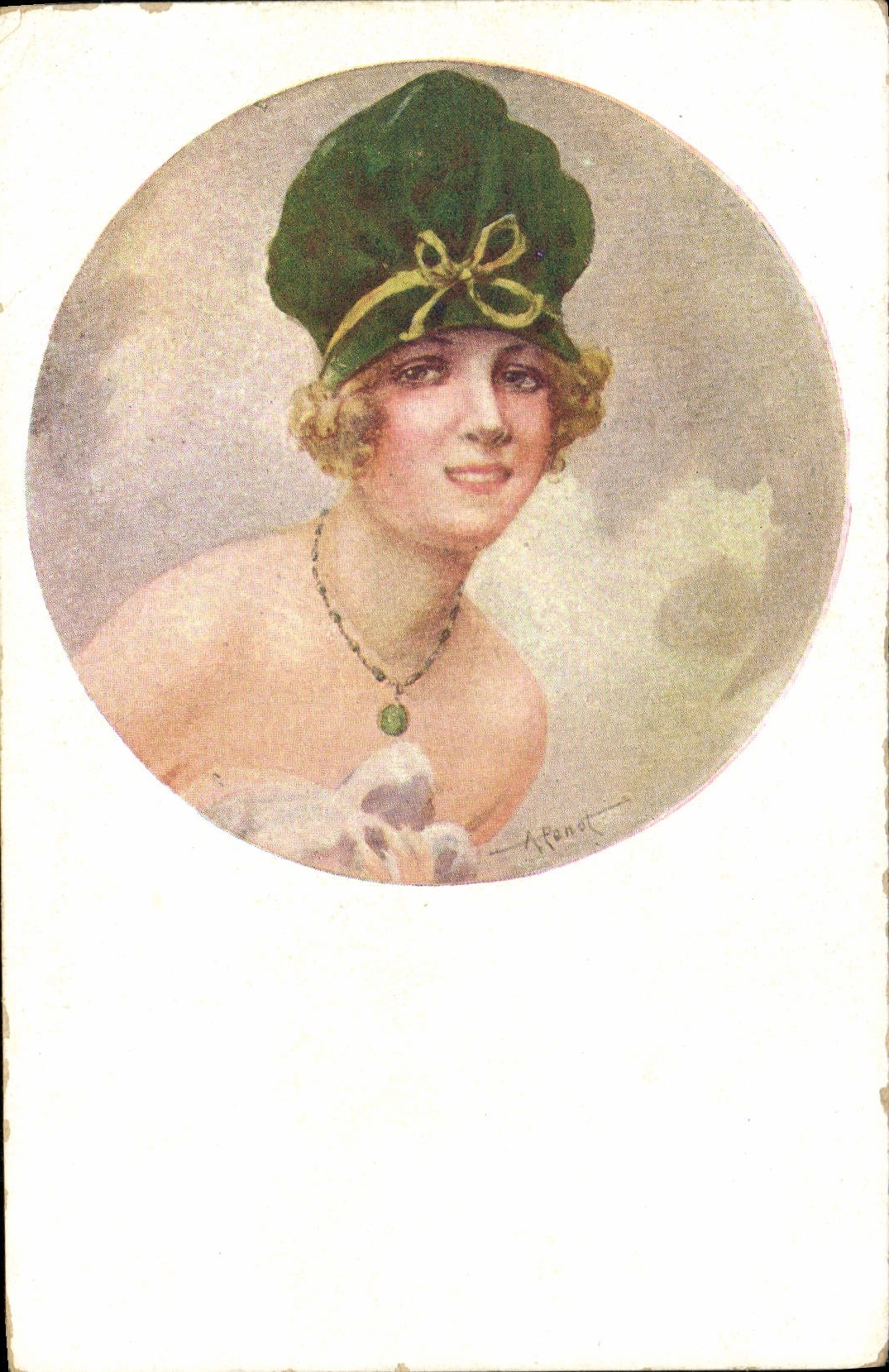 CPA Fantaisie Illustrateur Penot Frimousses roses