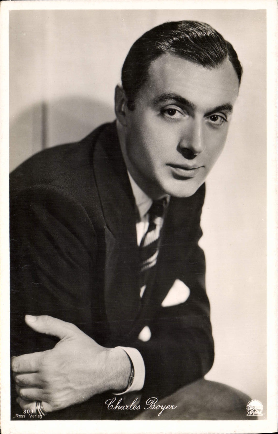 MODERN CARD Cinema Charles Boyer