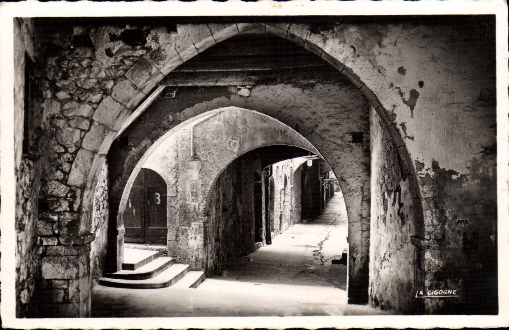 CPA Villefranche Sur Mer Vieilles Rues