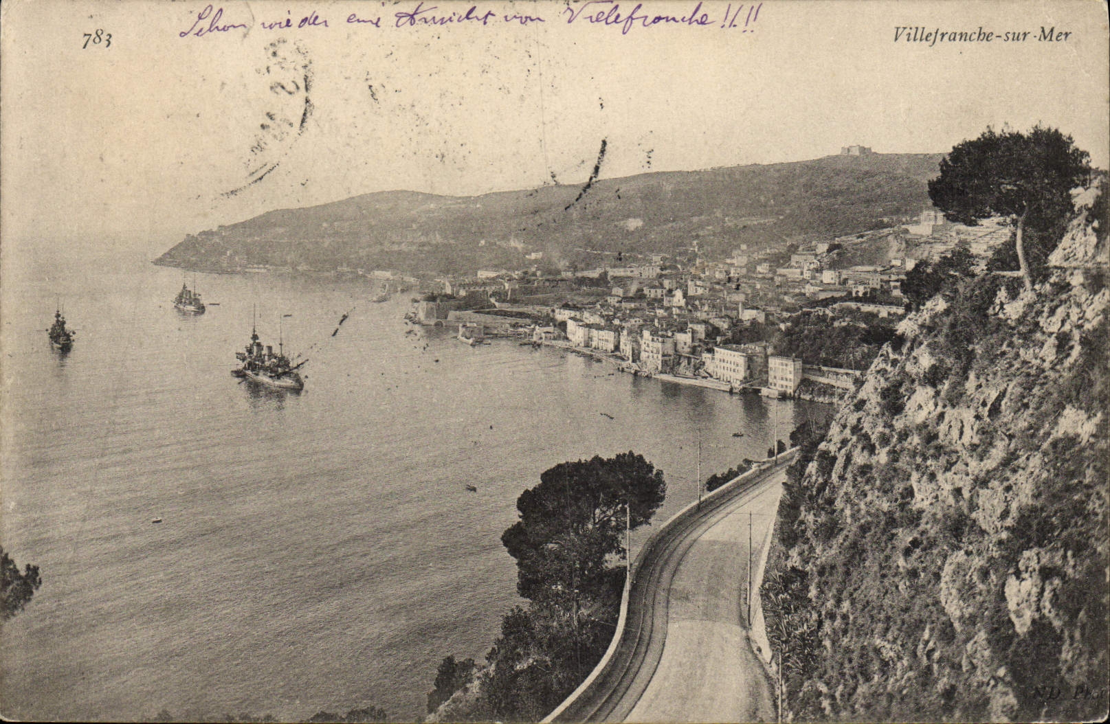 CPA Villefranche Sur Mer Bateaux