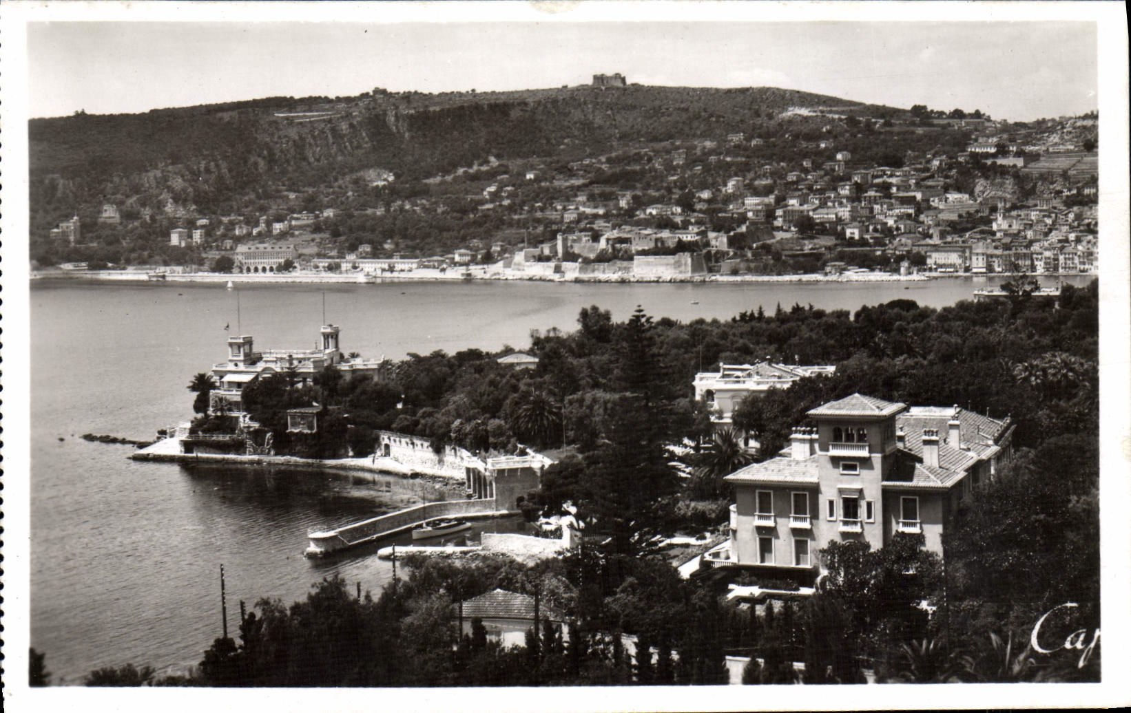 CPM Villefranche Sur Mer Vue Generale
