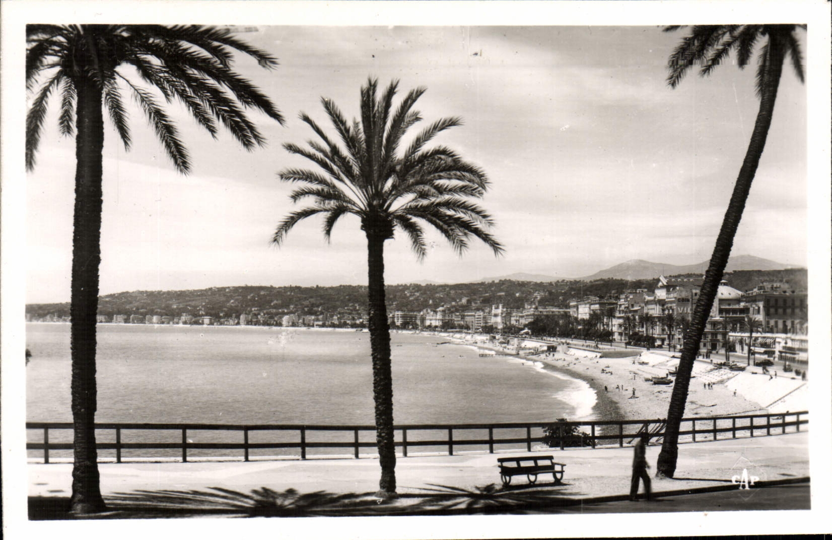 POSTAL MODERNA Niza el Quay de los Estados Unidos