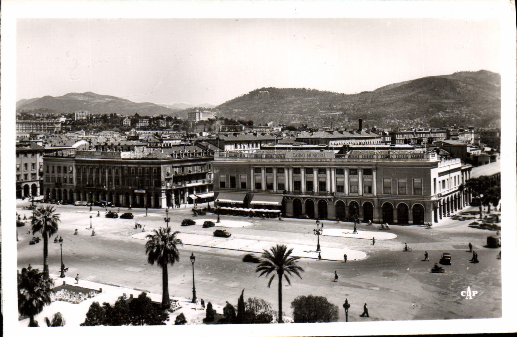 CPM Nice La Place Massena et le Casino Municipal