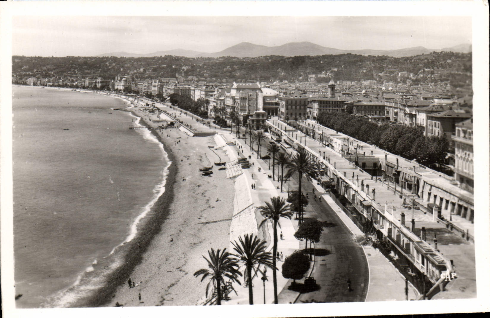 CPM Nice Vue Generale Prise du Chateau