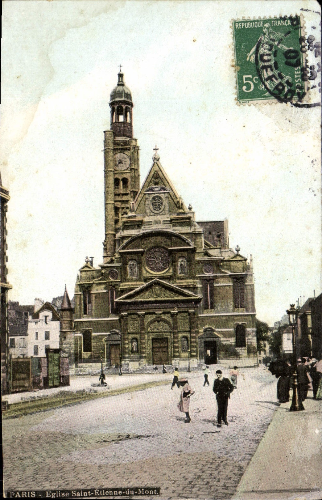 CPA Paris Eglise St Etienne du Mont 