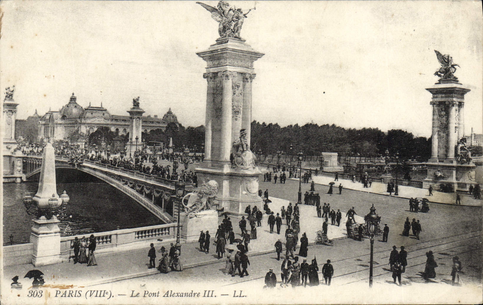 CPA Paris Le Pont Alexandre III