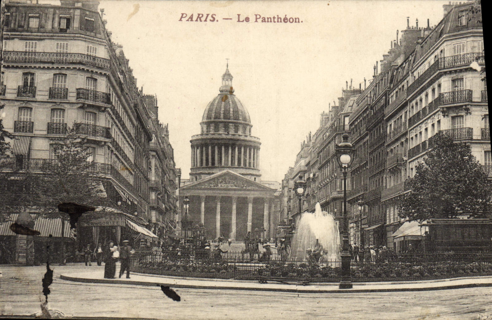 CPA Paris Le Pantheon