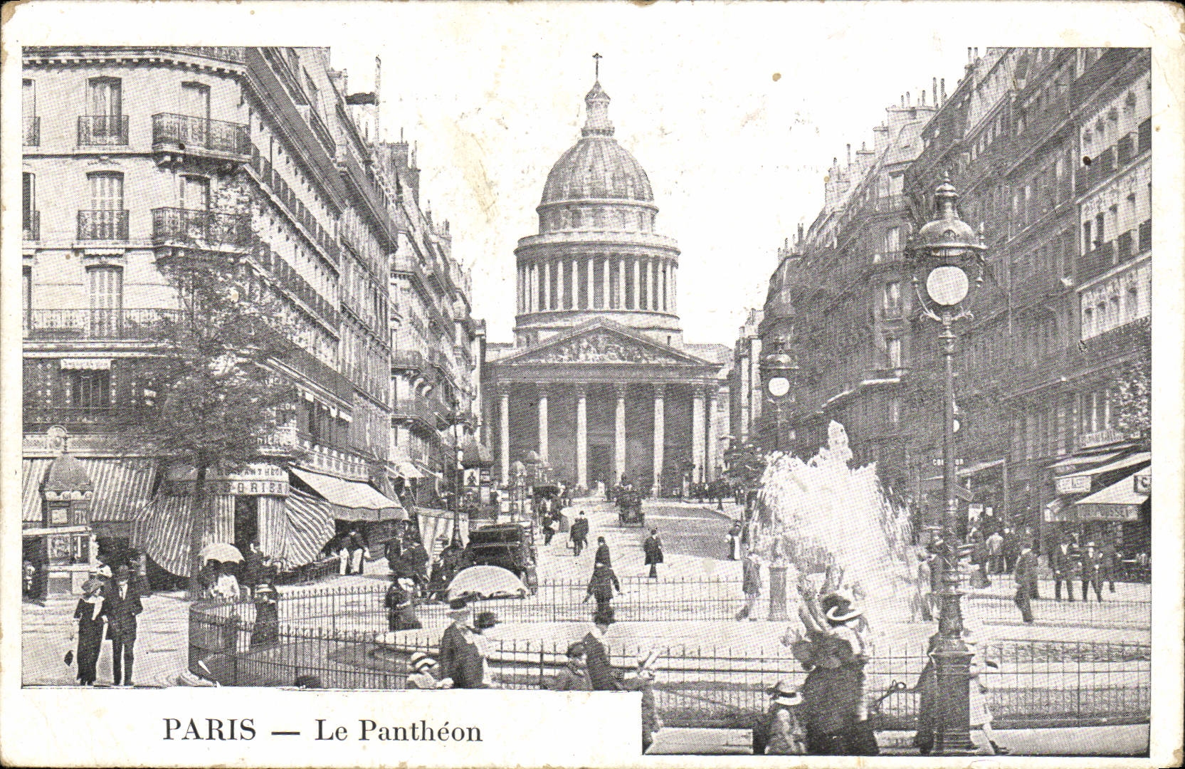CPA Paris le Pantheon
