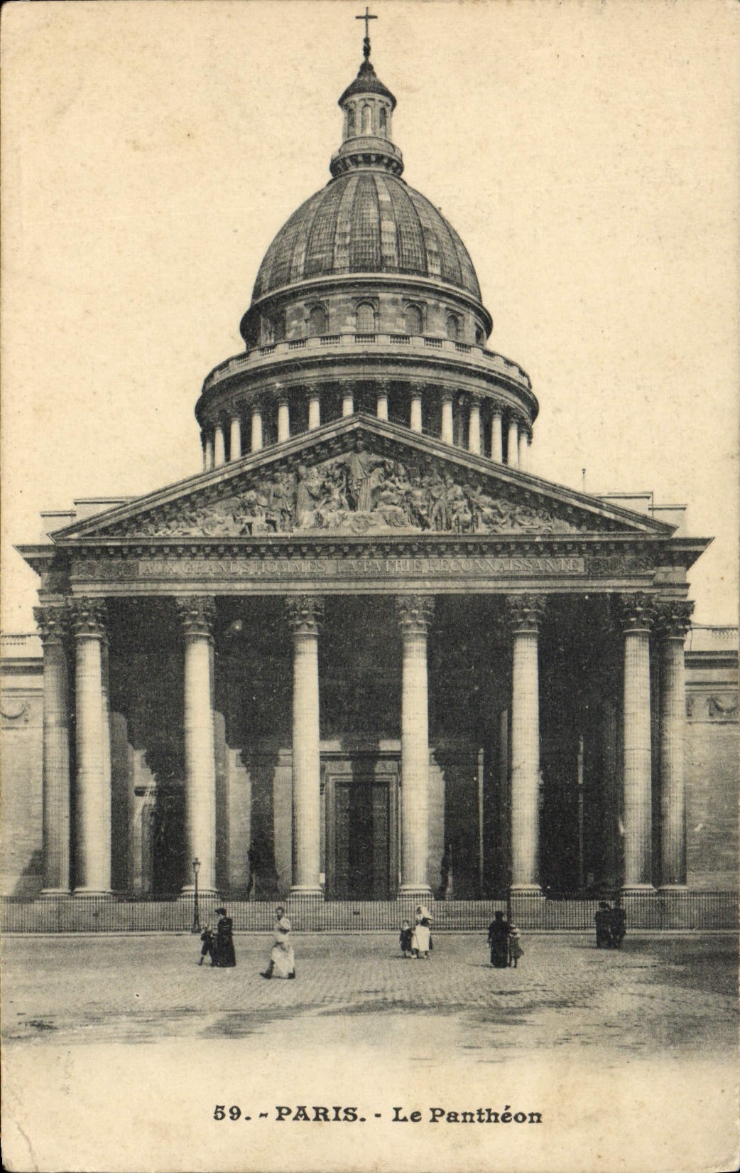CPA Paris le Pantheon