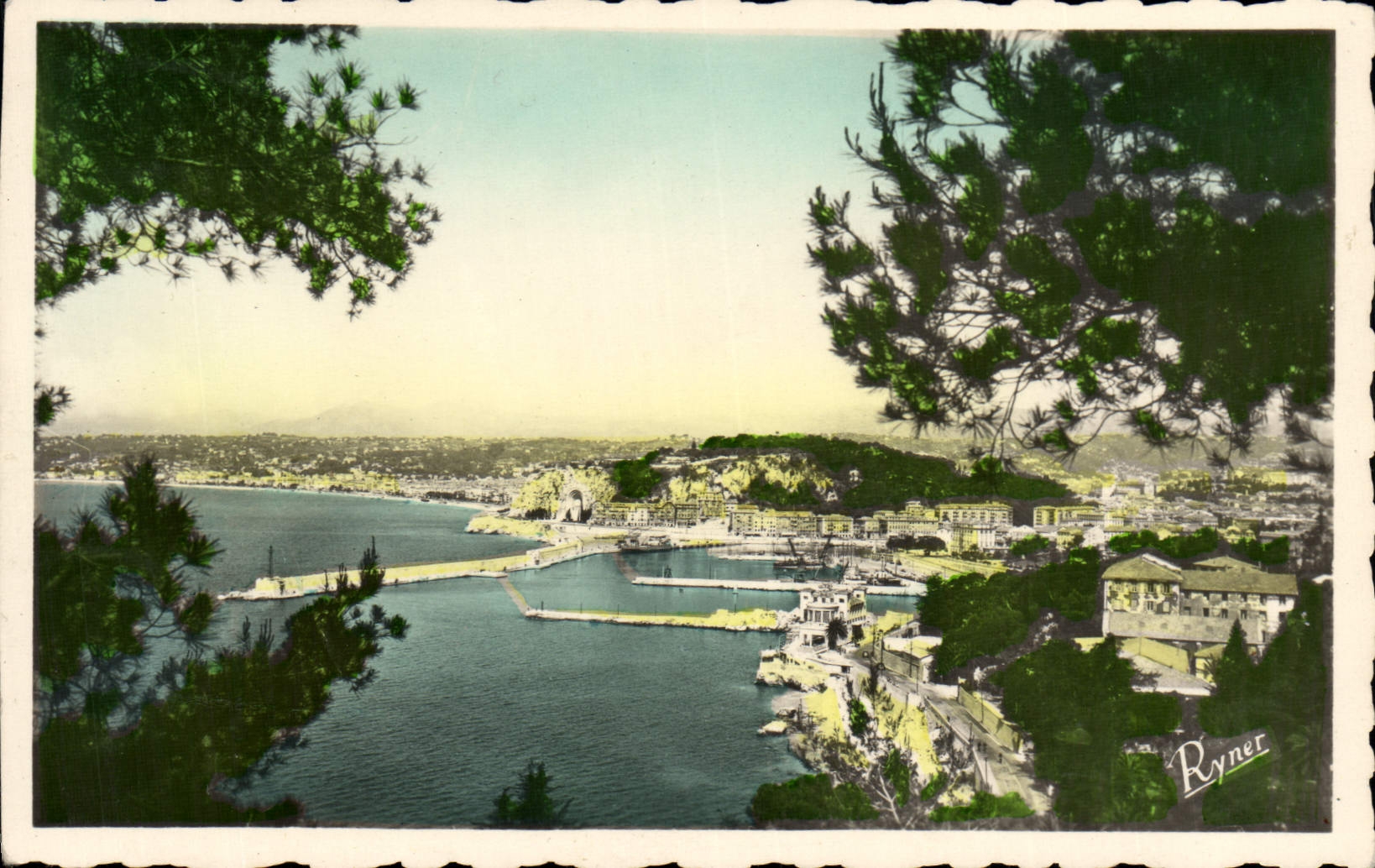 Opinión de la POSTAL de la VENDIMIA Niza sobre el embarcadero