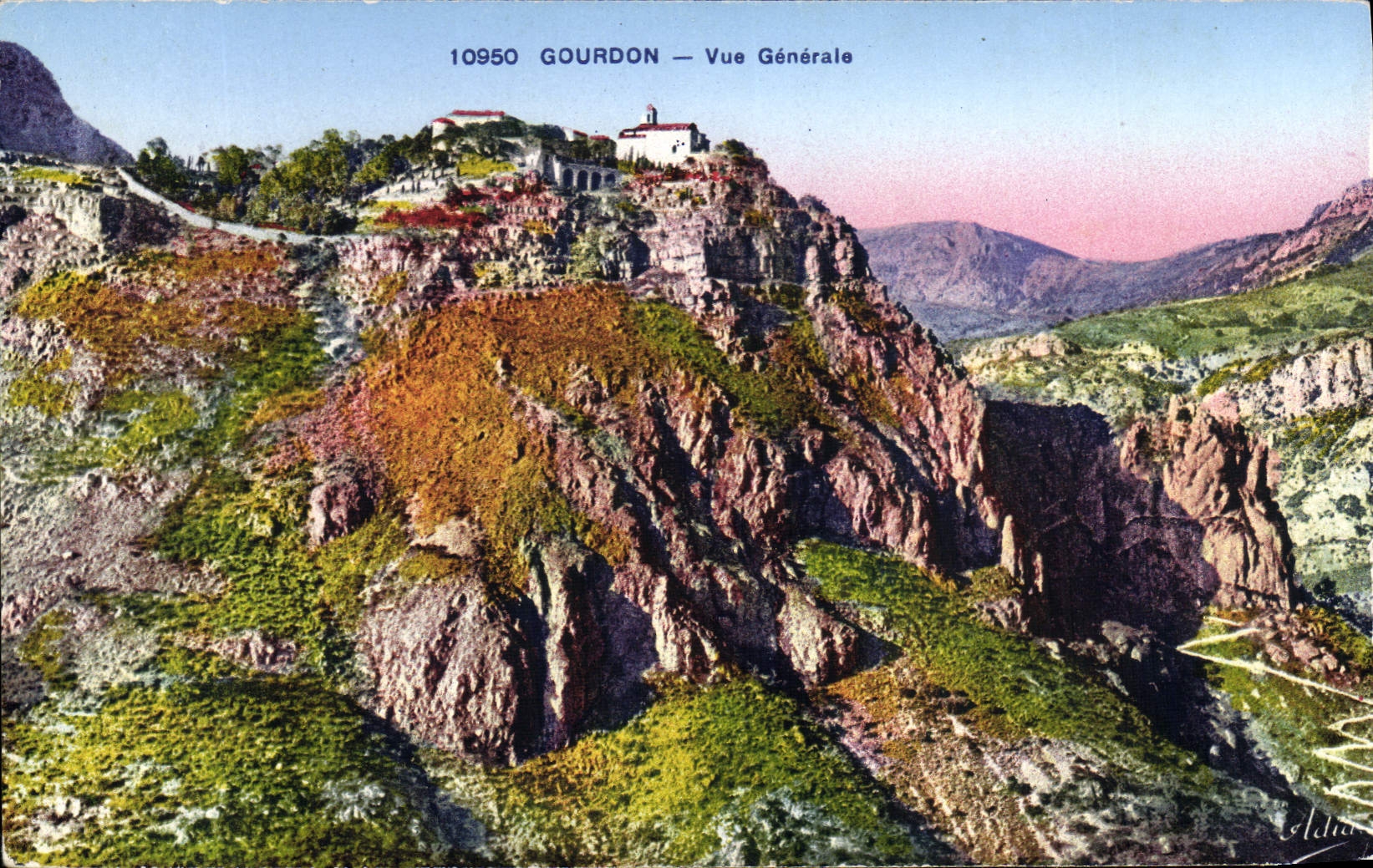 CPA Gourdon Vue Generale