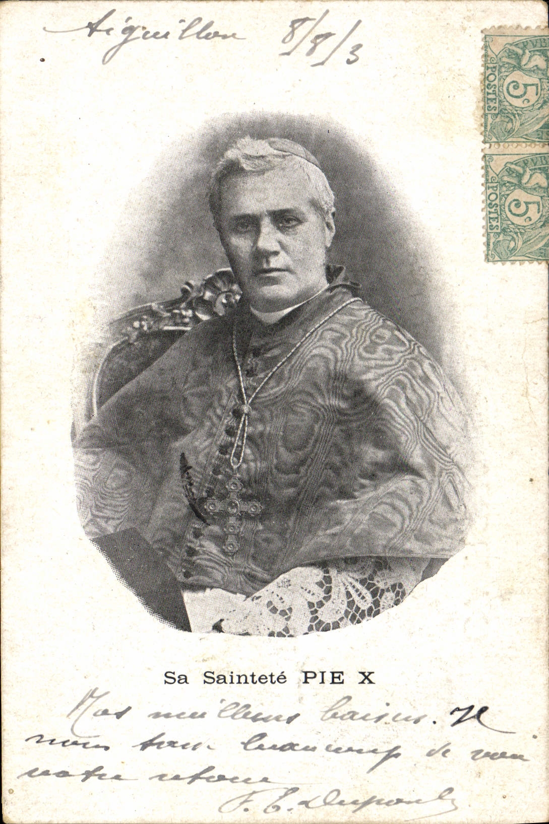 CPA Sa saintete Pie X