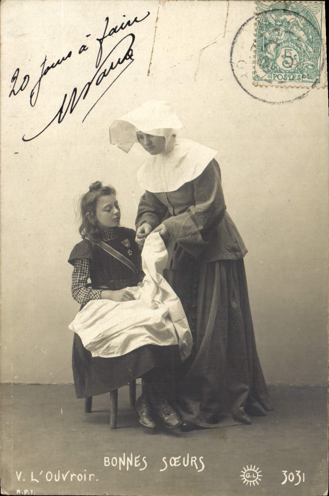 CPA Bonnes soeurs