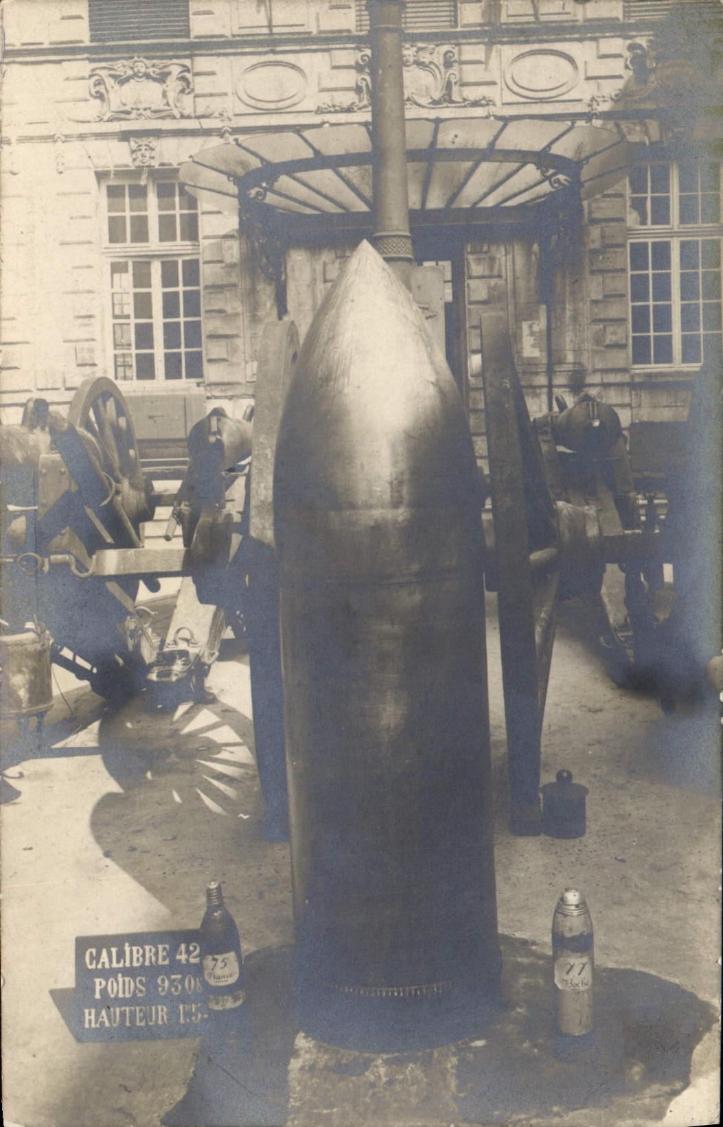 VINTAGE POSTCARD Militaria Gauges 42