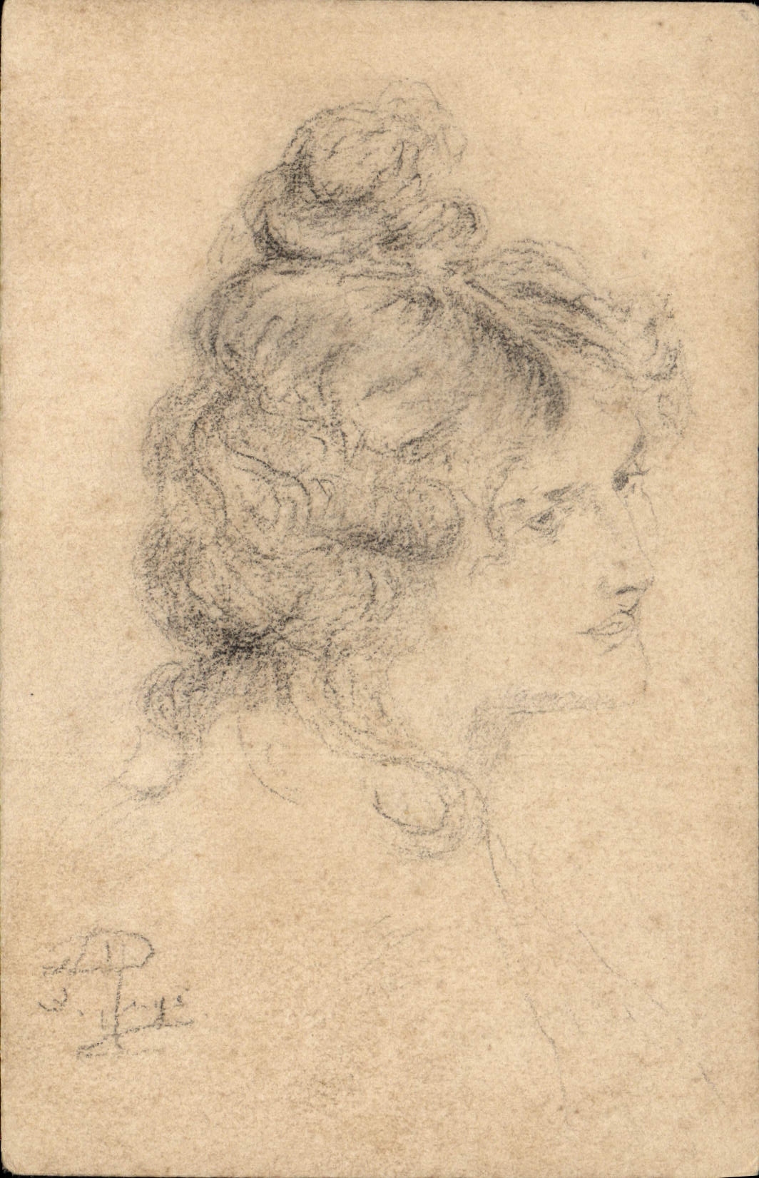 CPA Fantaisie Illustrateur Femme 