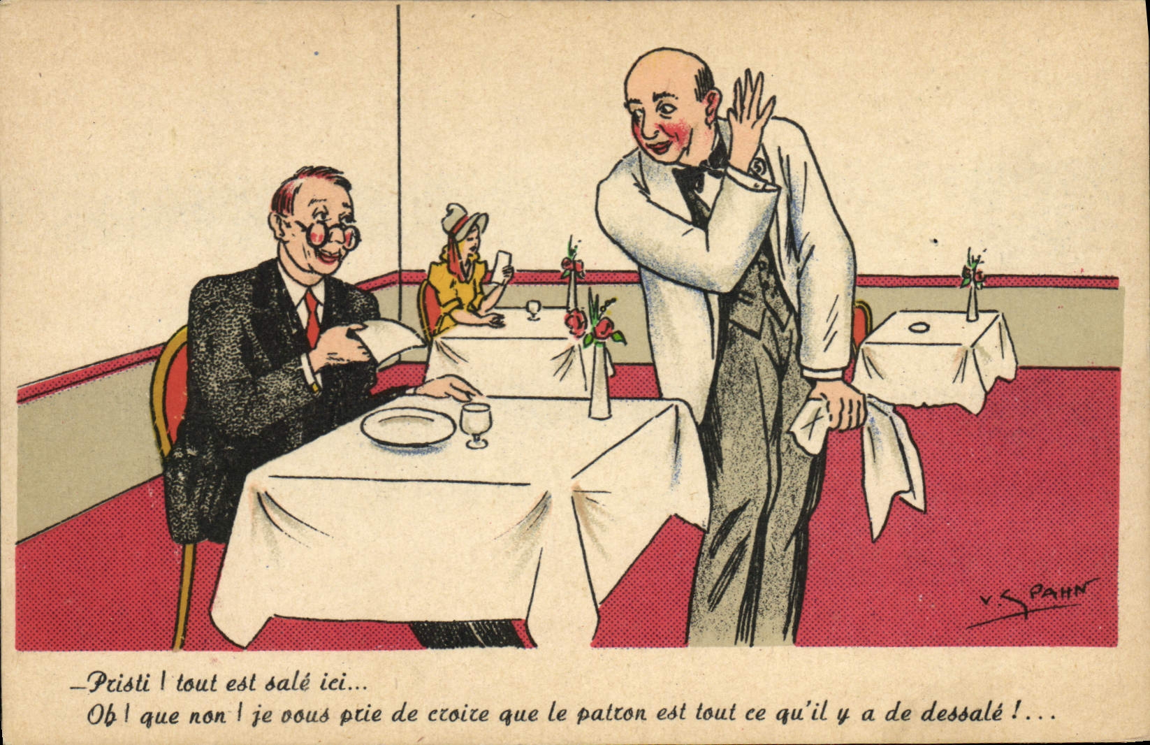 CPA Fantaisie Illustrateur Spahn 