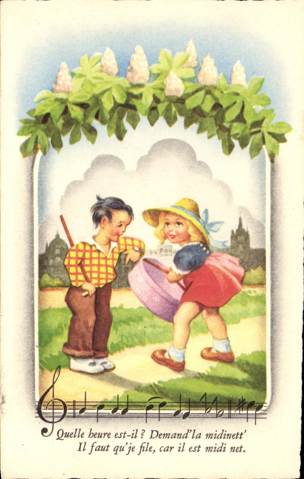 CPA Fantaisie Illustrateur Enfants